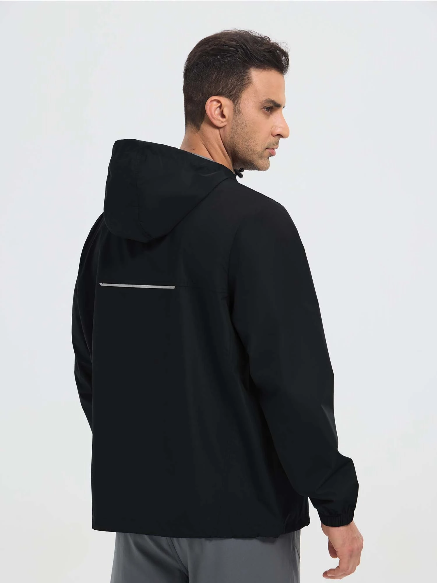 Outdoor Packable Hooded Windbreaker 6 Outdoor Packable Hooded Windbreaker - Image 6