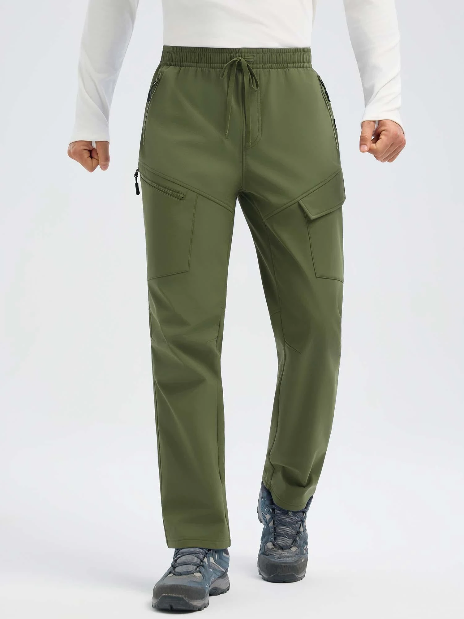 Outdoor Waterproof Multi-Pocket Straight-Leg Workwear Pants 3 Outdoor Waterproof Multi-Pocket Straight-Leg Workwear Pants - Image 3