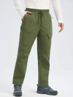 Outdoor Waterproof Multi-Pocket Straight-Leg Workwear Pants