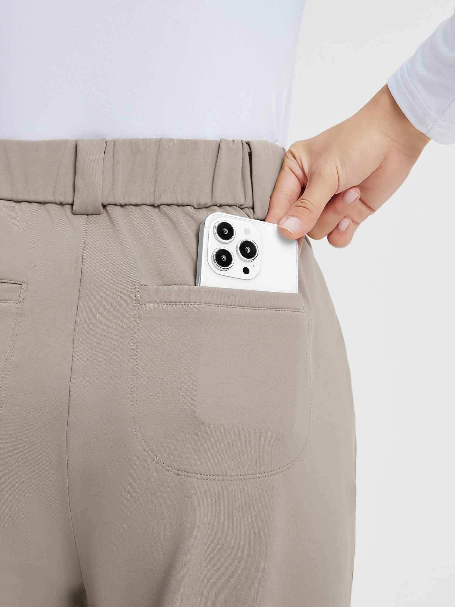 Yoga Fleece High Waisted Tapered Pants 8 Yoga Fleece High Waisted Tapered Pants - Image 8