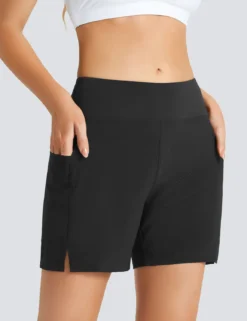 Laureate Women's 5" High-Waisted Swim Shorts -Baleaf Clothing Shop 1 f2a9920b 4535 4b2f b20a e4ca5efa4391