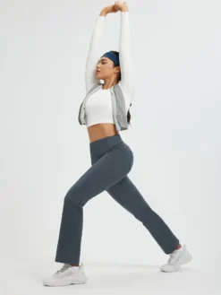 Women’s Running Boot-Cut Fleece Straight-Leg Pants -Baleaf Clothing Shop 202507095664 WH 1500x2000px 1d183bfd 0a6c 4203 a364 1576308c31f5