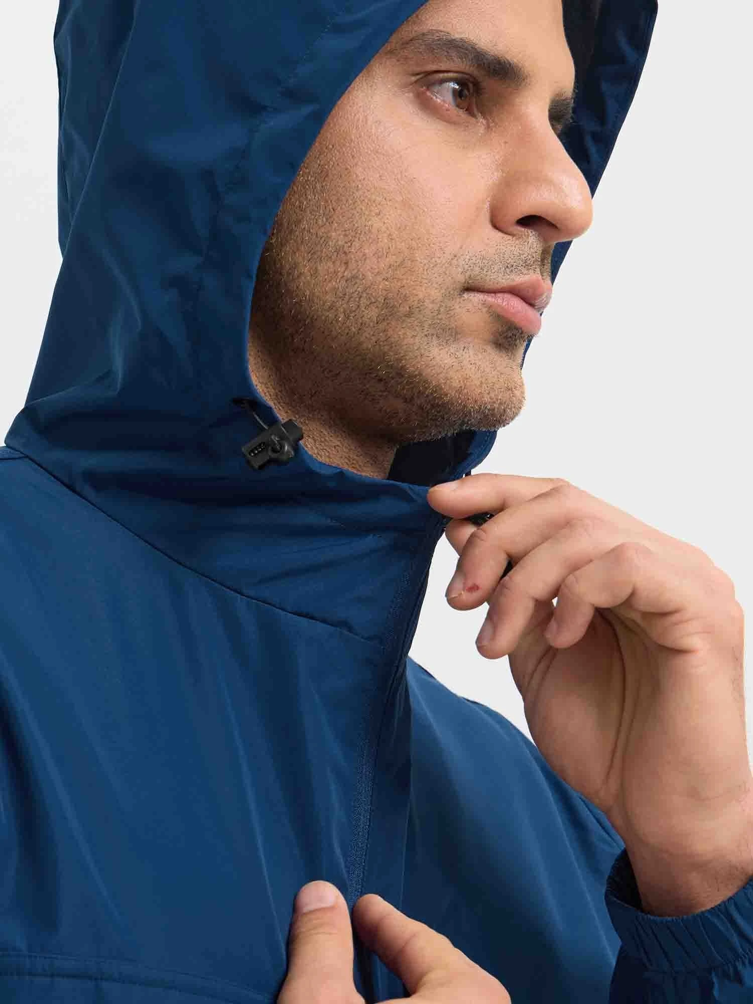 Outdoor Packable Hooded Windbreaker 11 Outdoor Packable Hooded Windbreaker - Image 11