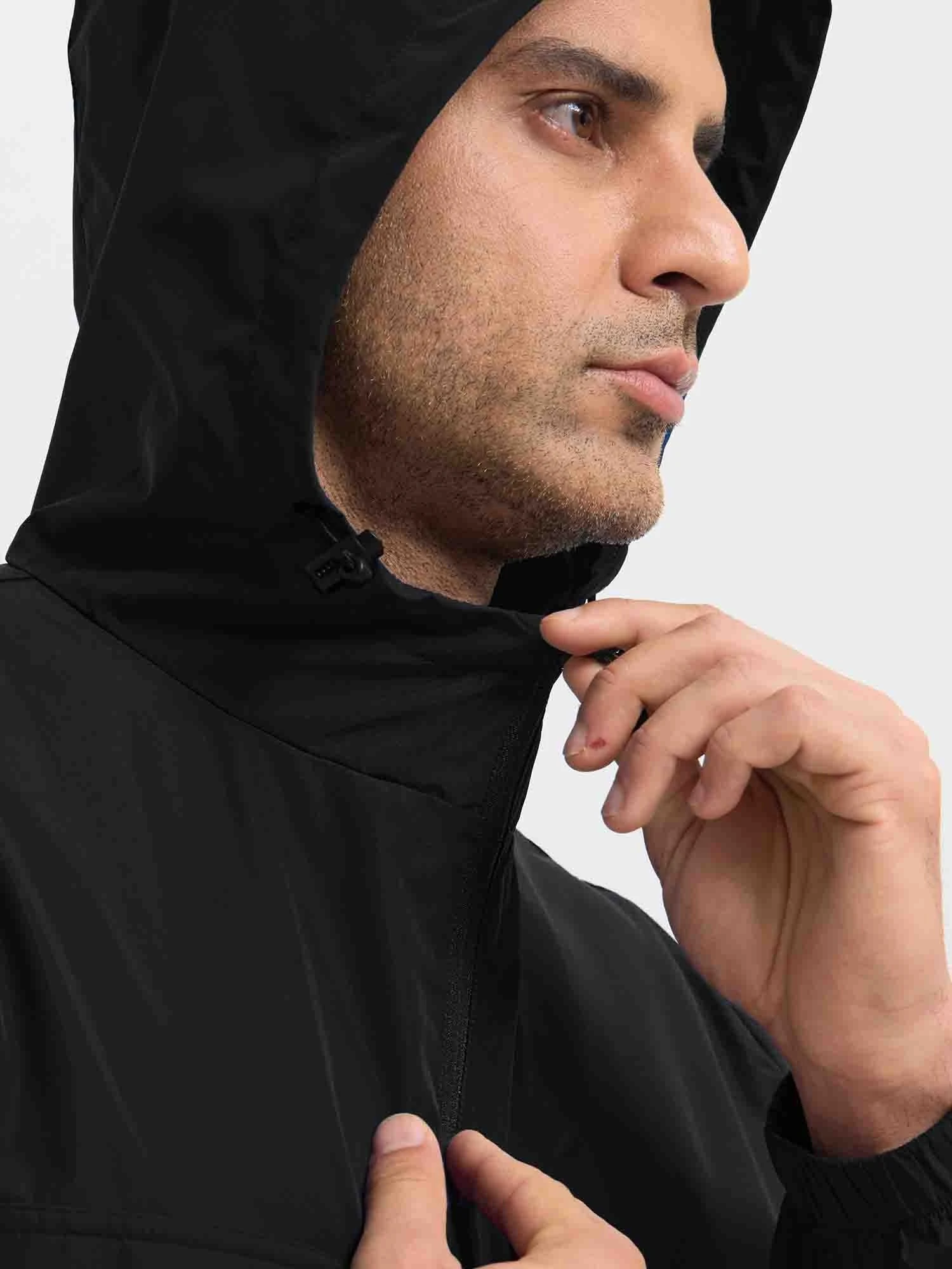 Outdoor Packable Hooded Windbreaker 3 Outdoor Packable Hooded Windbreaker - Image 3