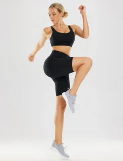 Women's 8" Light Compression Yoga Shorts -Baleaf Clothing Shop 5 03cef2d7 c2c4 4e09 bc13 48cef28879d8