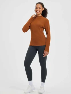 Running Half-Turtleneck Fleece Long-Sleeve T-Shirt -Baleaf Clothing Shop 5 1b4b3fa2 e55a 43da be38 8771b660492f
