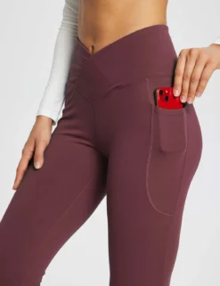 Laureate Women's 32" Crossover High-Waisted Flare Yoga Pants -Baleaf Clothing Shop 5 1ca25fcc 18d5 4e92 9147 15a48b157c99