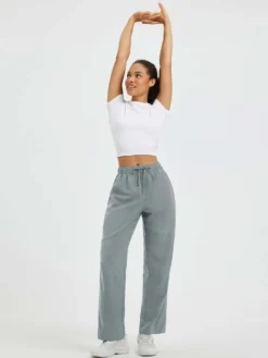 Outdoor Woven Wide Leg Straight Leg Hiking Pants -Baleaf Clothing Shop 6 a632502a 90e7 430c 9e66 c2fb2523864e