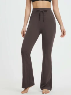 Yoga Drawstring High Waisted Flared Pants 32 Yoga Drawstring High Waisted Flared Pants -Baleaf Clothing Shop 8 451ae675 f803 4c04 8356 cbe7dbc6bc65