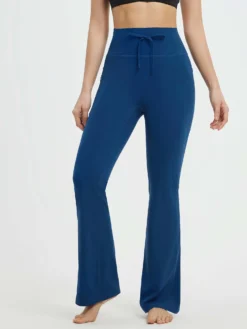 Yoga Drawstring High Waisted Flared Pants 38 Yoga Drawstring High Waisted Flared Pants -Baleaf Clothing Shop 9 fcb32237 8150 4812 8a52 eb4b5c5a2f31