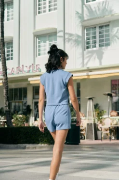 Set：A-Line Shorts & Sleeveless Tee -Baleaf Clothing Shop ALV3937 scaled