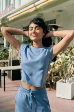 Set：A-Line Shorts & Sleeveless Tee