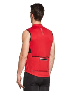 Men's Sleeveless Cycling Jersey -Baleaf Clothing Shop aaa469 Red 05