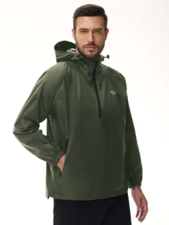Front Page 15 Men's Lightweight Running Rain Jacket