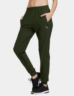 Flyleaf Mid Rise Lightweight Joggers 22 Flyleaf Mid Rise Lightweight Joggers -Baleaf Clothing Shop abd285 Army Green 02