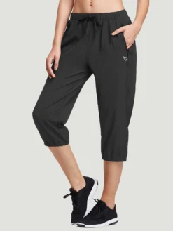 Women's Lightweight Running Capris -Baleaf Clothing Shop abd297 2