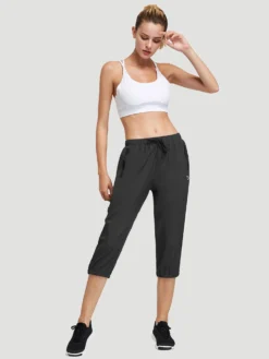 Women's Lightweight Running Capris -Baleaf Clothing Shop abd297 6