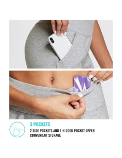 Laureate High Rise Bermuda Shorts 31 Laureate High Rise Bermuda Shorts -Baleaf Clothing Shop abd331 Light Gray xj