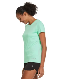 Women's Short-Sleeve Quick-Dry Crewneck Running Shirt -Baleaf Clothing Shop abd349 AQ I 4