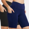 7" Yoga High Waist Comfort Shorts (2 Pack)