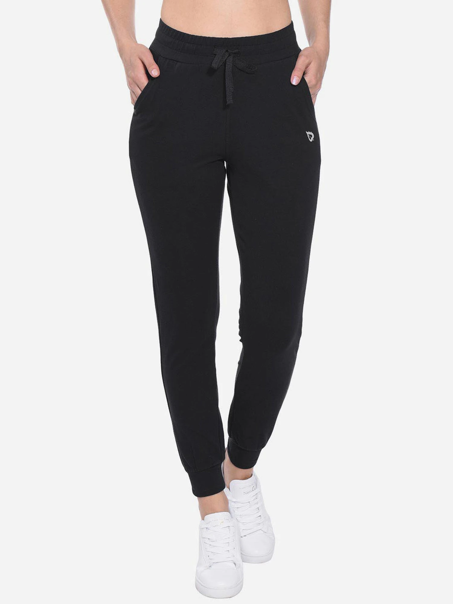 Women's Cotton Tapered Sweatpants 17 Women's Cotton Tapered Sweatpants - Image 17