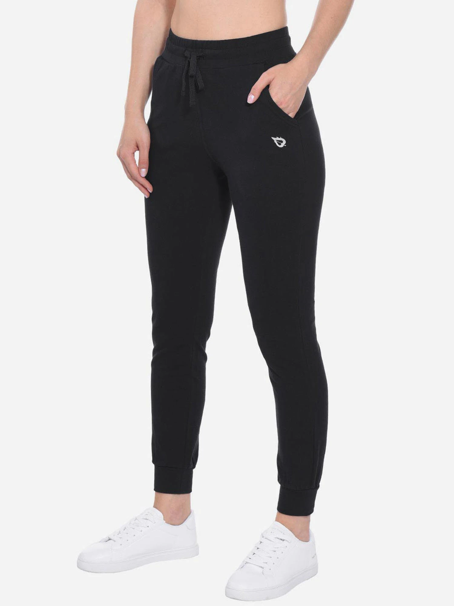 Women's Cotton Tapered Sweatpants 14 Women's Cotton Tapered Sweatpants - Image 14