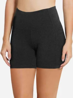 Women's 5" High-Waisted Compression Biker Shorts