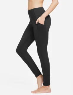 Laureate Thermal Pocketed Leggings -Baleaf Clothing Shop abh145 Black 02