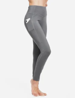 Laureate Thermal Pocketed Leggings -Baleaf Clothing Shop abh145 Grey 01