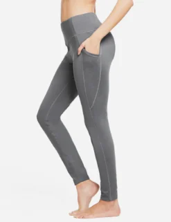 Laureate Thermal Pocketed Leggings -Baleaf Clothing Shop abh145 Grey 02