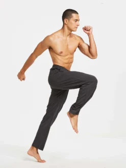 Men's Cotton Straight-Leg Lounge Drawstring Pants -Baleaf Clothing Shop abh146 6 165cbd70 35da 471a b36a 54c63d51307d