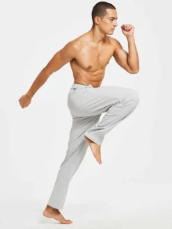 Men's Cotton Straight-Leg Lounge Drawstring Pants -Baleaf Clothing Shop abh146 6 23443c18 7412 4097 b100 4437f811fff2