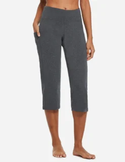 Laureate Cropped Sweatpants -Baleaf Clothing Shop abh161 Heather Gray 01