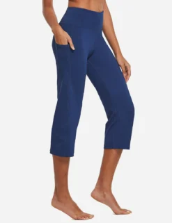 Laureate Cropped Sweatpants -Baleaf Clothing Shop abh161 Navy 02