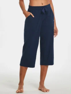 Women's Lightweight Wide-Leg Cotton Capri Pants 27 Women's Lightweight Wide-Leg Cotton Capri Pants -Baleaf Clothing Shop abh181 1 f509edcc b83a 44fc bf06 e8392971d3c2