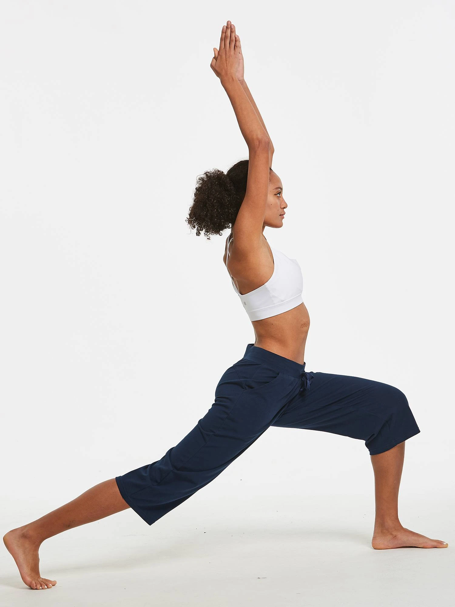 Women's Lightweight Wide-Leg Cotton Capri Pants 10 Women's Lightweight Wide-Leg Cotton Capri Pants - Image 10