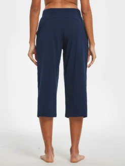 Women's Lightweight Wide-Leg Cotton Capri Pants 28 Women's Lightweight Wide-Leg Cotton Capri Pants -Baleaf Clothing Shop abh181 6