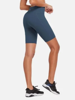 Women's 8" High-Waisted Compression Biker Shorts With Side Pockets -Baleaf Clothing Shop abh190 3 816a4136 0def 4ec9 9066 421d6365666b
