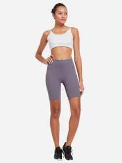 Women's 8" High-Waisted Compression Biker Shorts With Side Pockets -Baleaf Clothing Shop abh190 4 ff5562f2 c2b3 453a 97d8 65272aa827b6