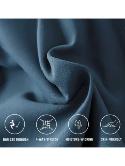 Women's 8" High-Waisted Compression Biker Shorts With Side Pockets -Baleaf Clothing Shop abh190 6 e654978a f1f6 4058 ace7 4986d913f717