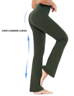 Women's High-Waisted Flare Yoga Pants -Baleaf Clothing Shop abh194 aac061bd 63c7 4407 964c 80218c7ef8ce