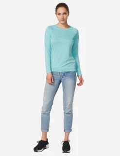 UPF50+ Crew Neck Sun Shirt -Baleaf Clothing Shop aga001 Light Green 52a1234d ff0e 42d8 881f 0f0811b43693