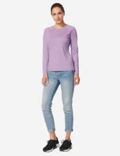 UPF50+ Crew Neck Sun Shirt -Baleaf Clothing Shop aga001 Purple 568a4cf2 af0c 4376 95f3 60b4ef2761d4