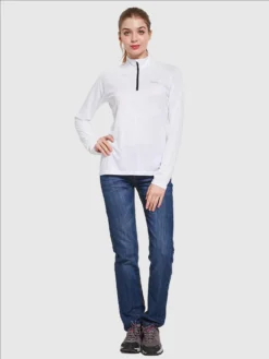 Women's UPF 50+ 1/4-Zip Sun Shirt -Baleaf Clothing Shop aga065 7788efeb d4e2 49c2 b9c2 c72f5947a155