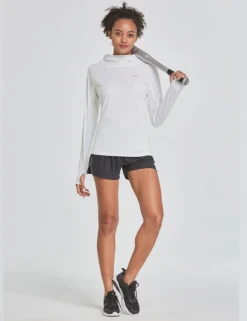 Women's UPF 50+ Hiking Shirt With Face Cover 31 Women's UPF 50+ Hiking Shirt With Face Cover -Baleaf Clothing Shop aga097 3