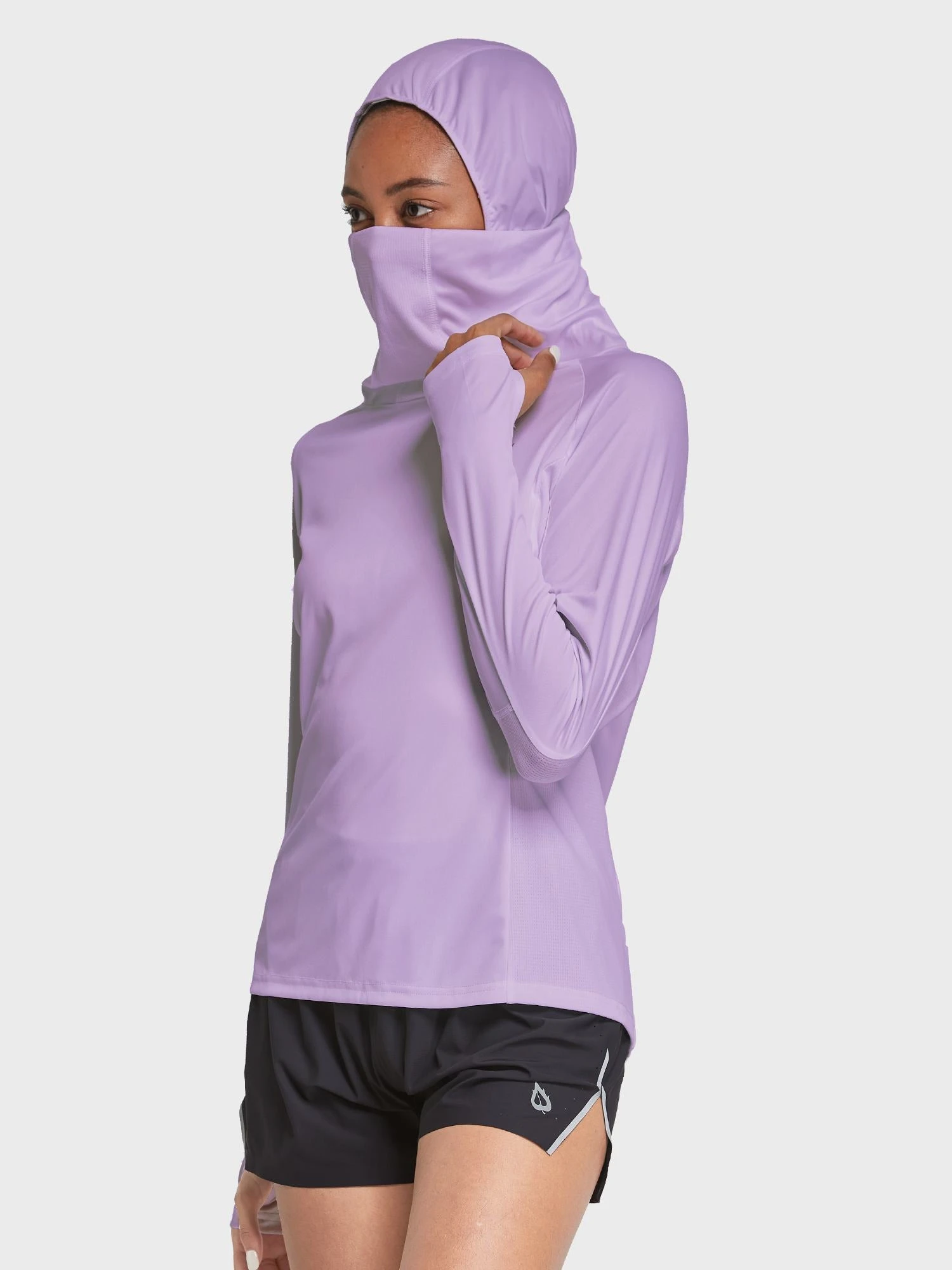 Women's UPF 50+ Hiking Shirt With Face Cover 15 Women's UPF 50+ Hiking Shirt With Face Cover - Image 15