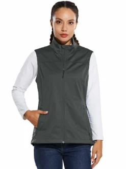 Women's Windproof Softshell Vest -Baleaf Clothing Shop aga106 1 f503f834 7340 48f3 bb74 951861a4d2eb