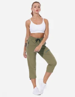 Laureate UPF50+ DWR Capris -Baleaf Clothing Shop agb014 Light Green