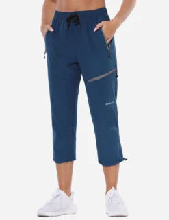 Laureate UPF50+ DWR Capris -Baleaf Clothing Shop agb014 Navy Blue 1a72607f 2203 4c9a 9a8c 7f907d597b6b