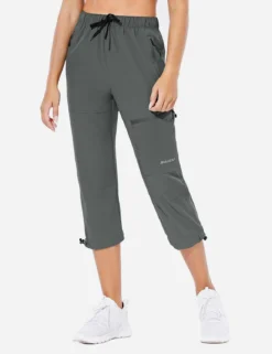 Laureate UPF50+ DWR Capris -Baleaf Clothing Shop agb014 Steel Grey